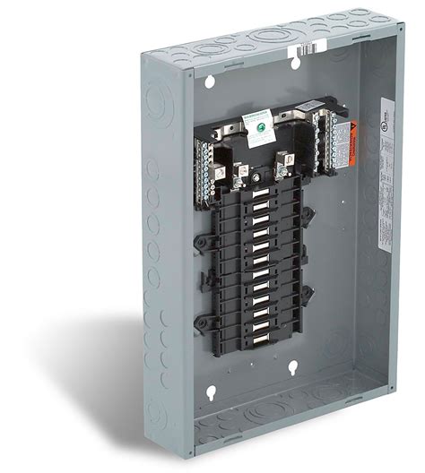 125 amp electrical panel box|125 amp exterior sub panel.